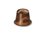 Vista-lateral-de-la-capsula-de-cafe-Cioccolatino-Nespresso-mostrando-su-diseño-elegante