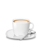 Elegante taza de de café Nespresso Lume Cappuccino con diseño moderno y luminoso